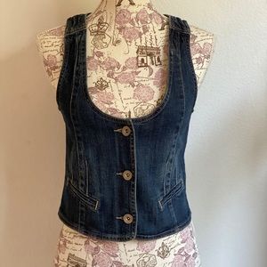 Denim vest